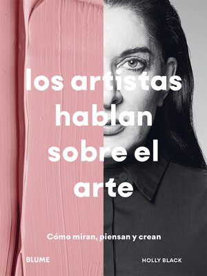 cover image of Los artistas hablan sobre el arte